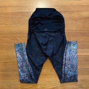 Beyond Yoga Beyond the Bump Alloy Ombré Leggings